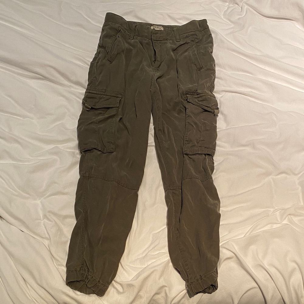 Lucky Brand Green Cargo Pants with Jogger Style